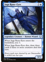 Magic: The Gathering Inga Rune-Eyes (064) Near Mint