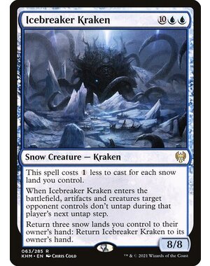 Magic: The Gathering Icebreaker Kraken (063) Near Mint