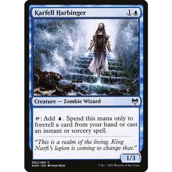 Magic: The Gathering Karfell Harbinger (065) Near Mint