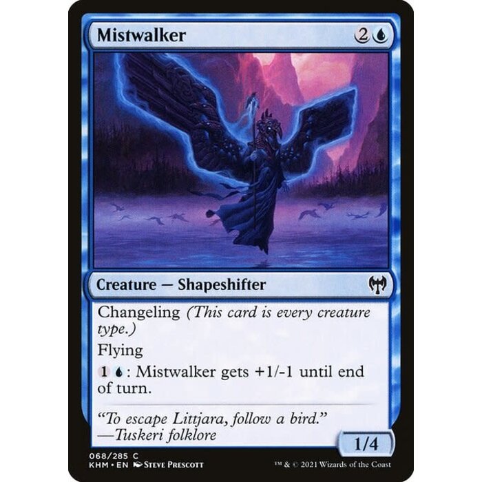 Magic: The Gathering Mistwalker (068) Near Mint Foil