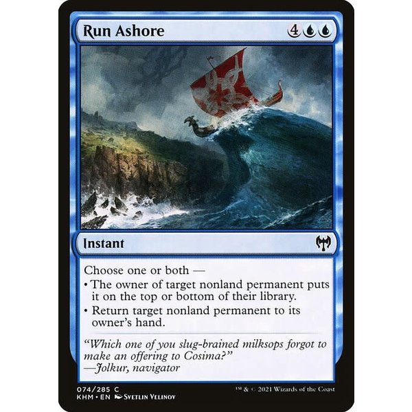 Magic: The Gathering Run Ashore (074) Near Mint