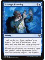 Magic: The Gathering Strategic Planning (077) Near Mint Foil