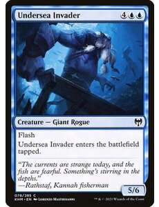 Magic: The Gathering Undersea Invader (078) Near Mint