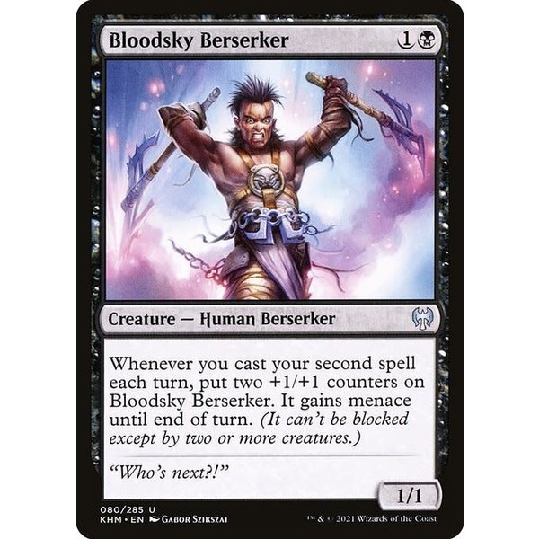 Magic: The Gathering Bloodsky Berserker (080) Near Mint