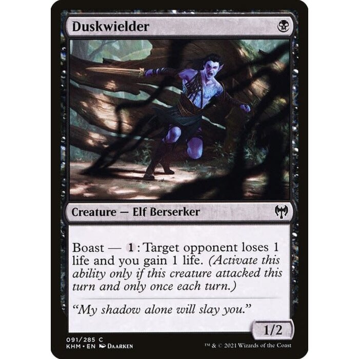 Magic: The Gathering Duskwielder (091) Near Mint