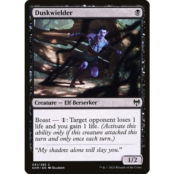 Magic: The Gathering Duskwielder (091) Near Mint Foil