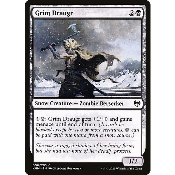 Magic: The Gathering Grim Draugr (096) Near Mint