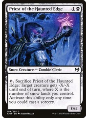 Magic: The Gathering Priest of the Haunted Edge (104) Near Mint Foil