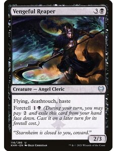 Magic: The Gathering Vengeful Reaper (116) Near Mint Foil