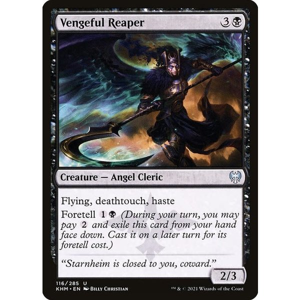 Magic: The Gathering Vengeful Reaper (116) Near Mint Foil