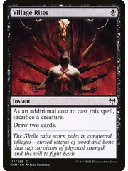 Magic: The Gathering Village Rites (117) Near Mint