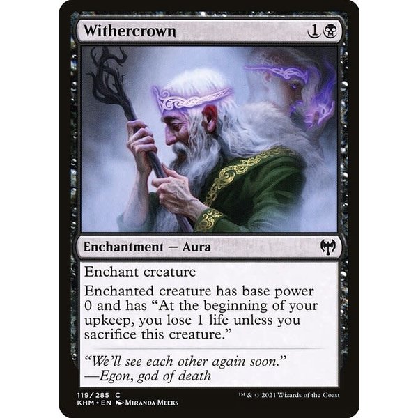 Magic: The Gathering Withercrown (119) Near Mint