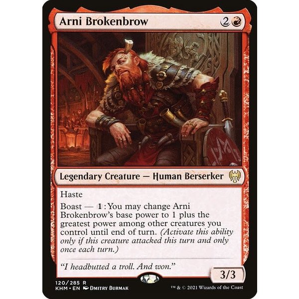 Magic: The Gathering Arni Brokenbrow (120) Near Mint
