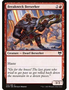 Magic: The Gathering Breakneck Berserker (124) Near Mint