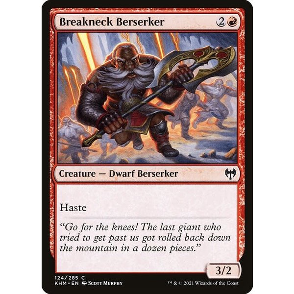 Magic: The Gathering Breakneck Berserker (124) Near Mint Foil