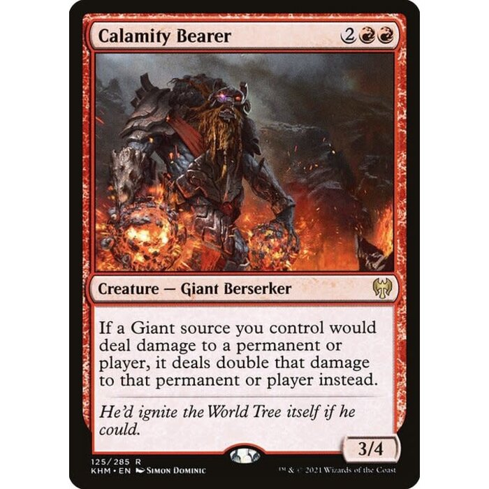 Magic: The Gathering Calamity Bearer (125) Near Mint
