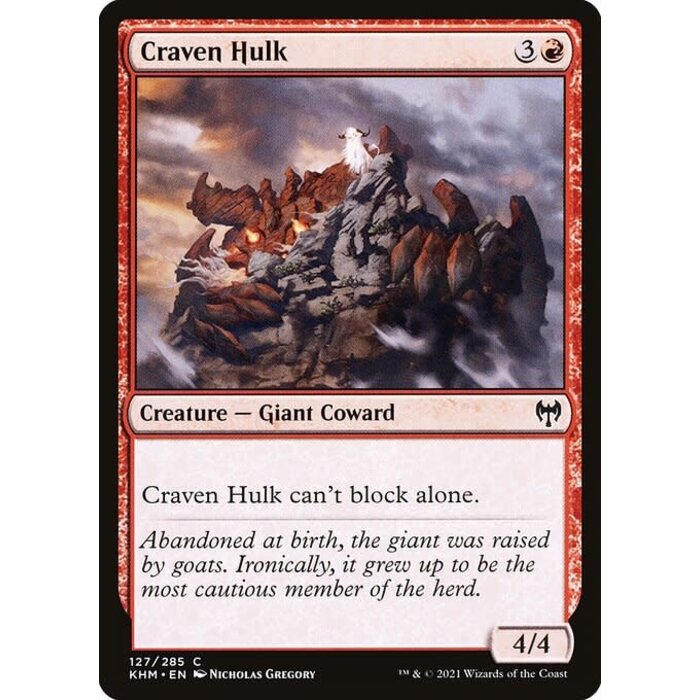 Magic: The Gathering Craven Hulk (127) Near Mint