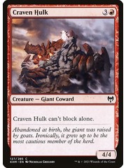 Magic: The Gathering Craven Hulk (127) Near Mint Foil