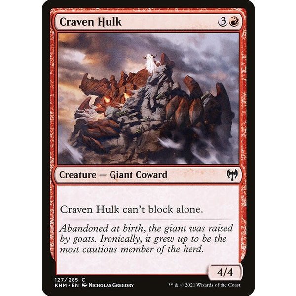 Magic: The Gathering Craven Hulk (127) Near Mint Foil