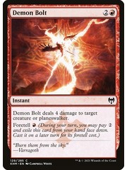 Magic: The Gathering Demon Bolt (129) Near Mint Foil