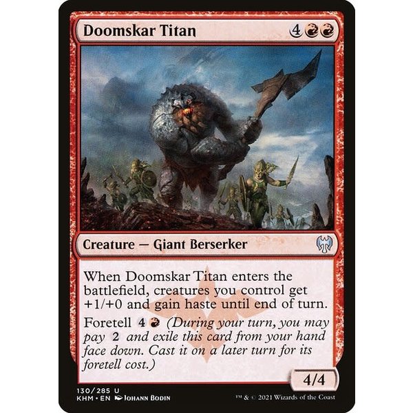 Magic: The Gathering Doomskar Titan (130) Near Mint