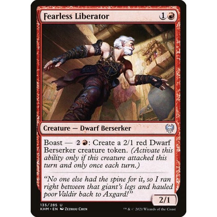 Magic: The Gathering Fearless Liberator (135) Near Mint
