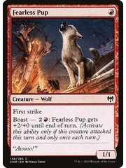 Magic: The Gathering Fearless Pup (136) Near Mint