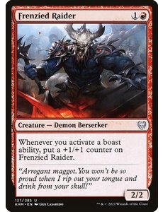 Magic: The Gathering Frenzied Raider (137) Near Mint