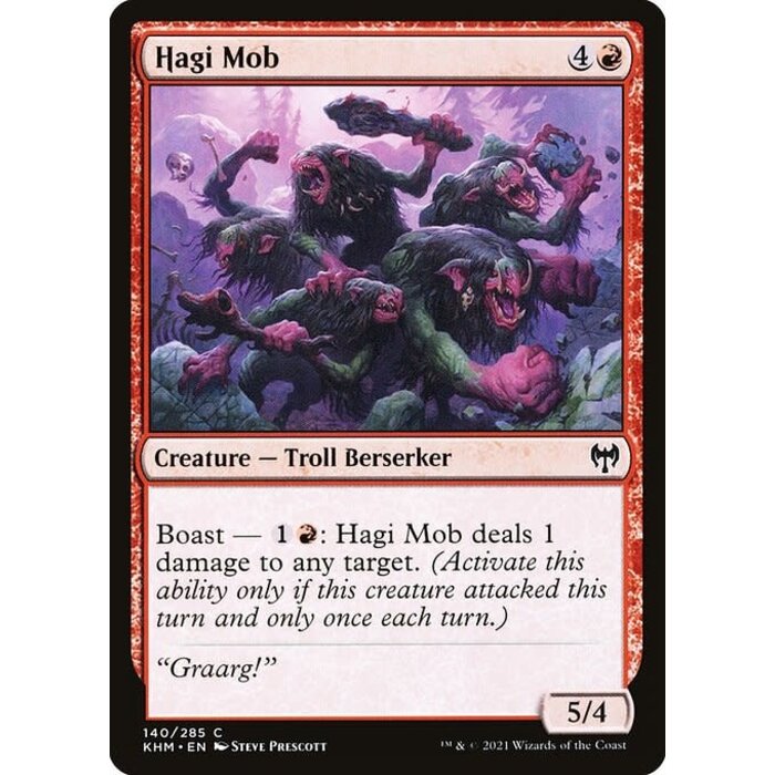 Magic: The Gathering Hagi Mob (140) Near Mint