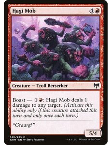Magic: The Gathering Hagi Mob (140) Near Mint Foil