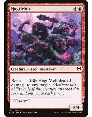 Magic: The Gathering Hagi Mob (140) Near Mint Foil