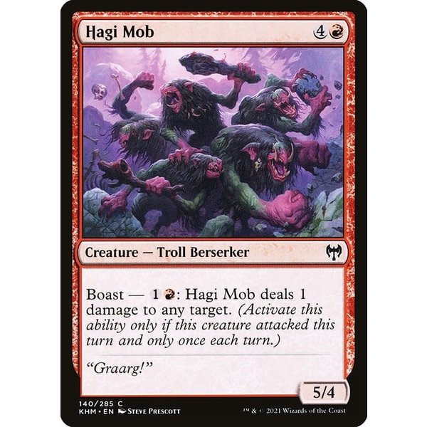 Magic: The Gathering Hagi Mob (140) Near Mint Foil