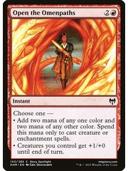 Magic: The Gathering Open the Omenpaths (143) Near Mint