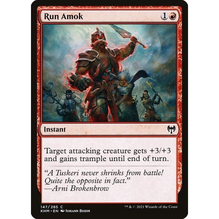 Magic: The Gathering Run Amok (147) Near Mint