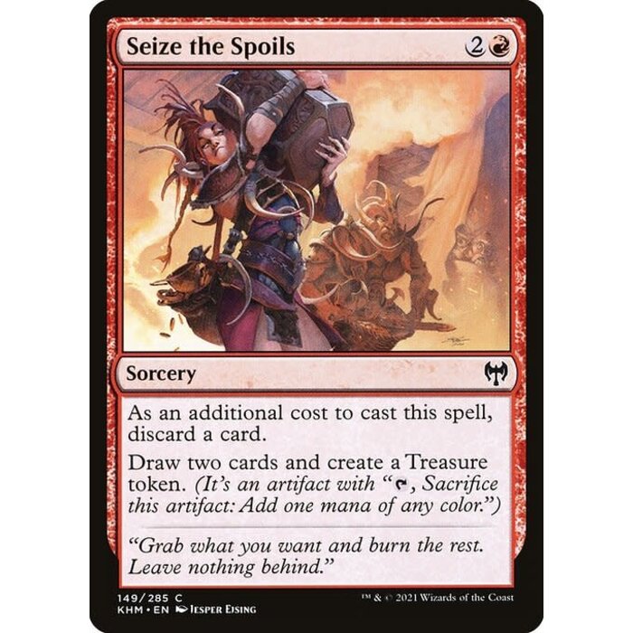 Magic: The Gathering Seize the Spoils (149) Near Mint