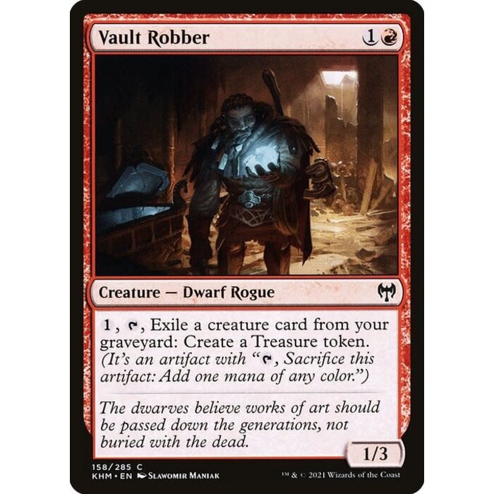 Magic: The Gathering Vault Robber (158) Near Mint