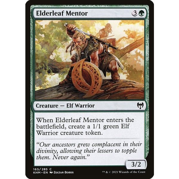 Magic: The Gathering Elderleaf Mentor (165) Near Mint