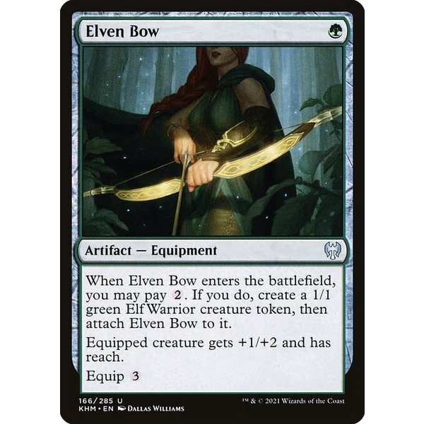 Magic: The Gathering Elven Bow (166) Near Mint