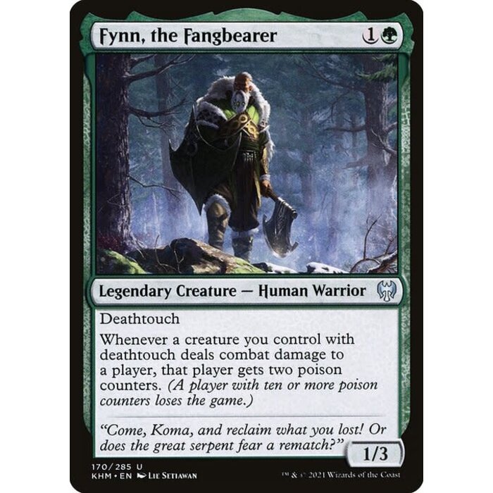 Magic: The Gathering Fynn, the Fangbearer (170) Near Mint