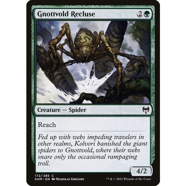 Magic: The Gathering Gnottvold Recluse (172) Near Mint