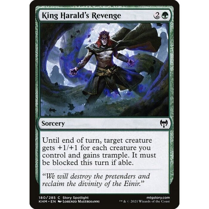 Magic: The Gathering King Harald's Revenge (180) Near Mint