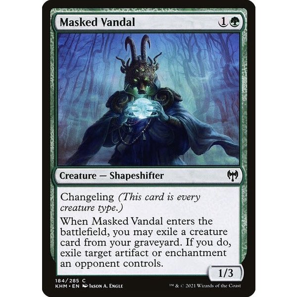 Magic: The Gathering Masked Vandal (184) Near Mint