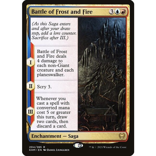 Magic: The Gathering Battle of Frost and Fire (204) Near Mint