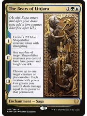 Magic: The Gathering The Bears of Littjara (205) Lightly Played Foil