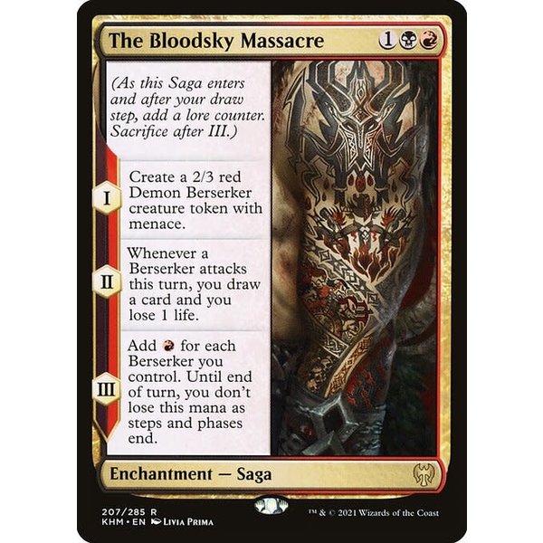 Magic: The Gathering The Bloodsky Massacre (207) Near Mint