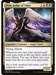 Magic: The Gathering Firja, Judge of Valor (209) Near Mint