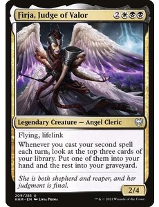 Magic: The Gathering Firja, Judge of Valor (209) Near Mint