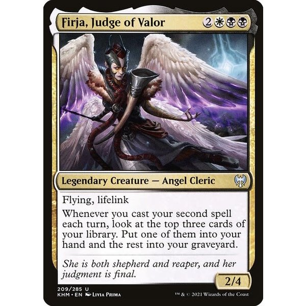 Magic: The Gathering Firja, Judge of Valor (209) Near Mint