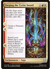 Magic: The Gathering Forging the Tyrite Sword (211) Near Mint