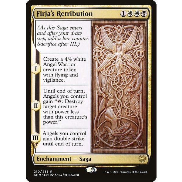 Magic: The Gathering Firja's Retribution (210) Near Mint Foil